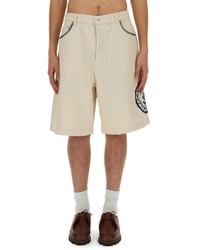 Drole de Monsieur - Cotton Bermuda Shorts - Lyst