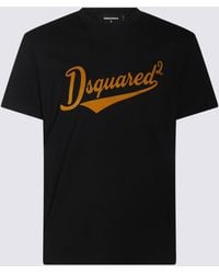 DSquared² - Short Sleeve Cotton T-Shirt With Logo - Lyst
