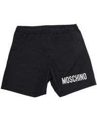 Moschino - Swim Shorts Fabric Polyester & Trunks - Lyst