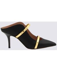 Malone Souliers - Black And Gold Leather Maureen Pumps - Lyst