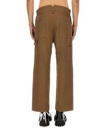 Moschino - Cotton Tricot Pants Trousers - Lyst