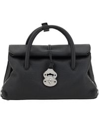 Zanellato - Dotta Centauro Shoulder Bag Calf Leather Bos Taurus - Lyst