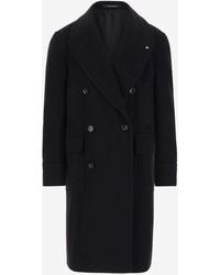 Tagliatore - Wool And Cashmere Coat - Lyst