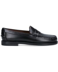 Sebago - Flat Shoes Leather - Lyst
