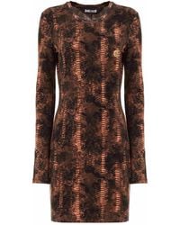 Roberto Cavalli - Just Cavalli Pencil Dress With Long Sleeves - Lyst