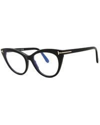 Tom Ford - Tom Ford Ft6091-B001 Cat-Eye Acetate Eyeglasses - Lyst