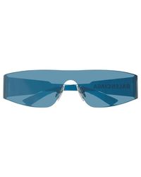 Balenciaga - Sunglasses Shield Rimless, Frame And Lens Bb0041S014 - Lyst