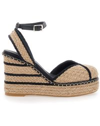 Castañer - Wedges Cova Fabric - Lyst