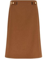 Fendi - 'New Linen' Skirt - Lyst