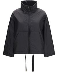 Max Mara - Short Padded Jacket Outer: Polyester Puffer - Lyst
