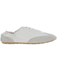 Saint Laurent - Sneakers Artico Leather Lamb Trainers - Lyst