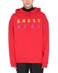 Raf Simons - Logo Hooded Sweatshirt For - Lyst