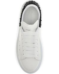 McQueen - Oversized Sneakers Suede Heel Trainers - Lyst