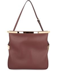 Tod's - Calf Leather Shoulder Bag - Lyst