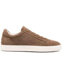 Tod's - Leahter Sneakers - Lyst