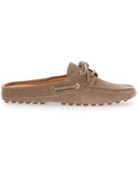 Tod's - Sabot Loafers With Side Laces - Lyst