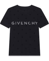 Givenchy - Cotton And Tulle T-shirt - Lyst