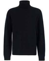 Roberto Collina - Turtleneck Sweater Wool Virgin Tops - Lyst