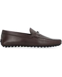 Tod's - Leather Loafers - Lyst