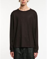 Studio Nicholson - Long Sleeve T-Shirt T-Shirts And Polos - Lyst