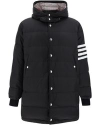 Thom Browne - Downfilled 4 Bar Snap Front Detachable H - Lyst