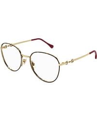 Gucci - Eyeglasses Square Full Rim, - Frame And Clear Demo Lenses Lens Gg0880O002 Sunglasses - Lyst