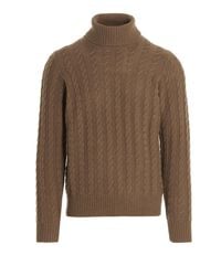 Zanone - Cable Sweater - Lyst