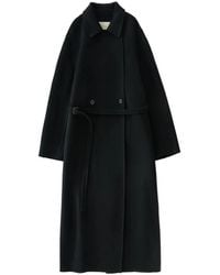 Studio Nicholson - Mori Double-Breasted Coat - Lyst