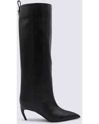 The Attico - Leather Boots 'Lea' - Lyst