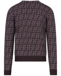 Fendi - Logo Sweater - Lyst