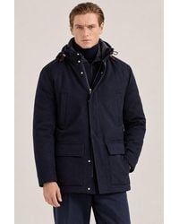 Brunello Cucinelli - Wool Hooded Jacket Clothing - Lyst