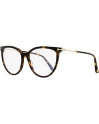 Tom Ford - Magnetic Clip-On Eyeglasses Tf5994-B 052 56Mm Ft5994 Plastic (Acetate)/Metal - Lyst