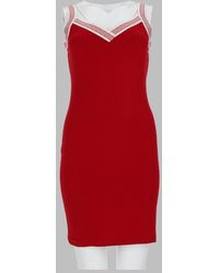Versace - Dress With Jacquard Motif Outer Fabric: Elastane - Lyst