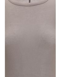Rick Owens - Long-Sleeve Ribbed Top - Lyst