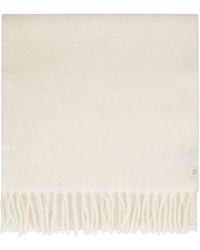Canada Goose - Alpaca Scarf With Tassel Details Wool - Lyst