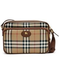 Burberry - Neutrals Messenger Bags - Lyst