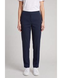 Brunello Cucinelli - Dark Cotton Trousers - Lyst