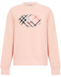 Burberry - Cotton Sweatshirt Sweatshirts - Lyst