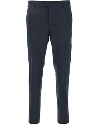 PT Torino - Dieci Pants With Belt Loops And Logo Plaque On The Rear - Lyst