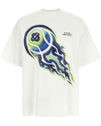 CASABLANCA - Cotton T-Shirt - Lyst