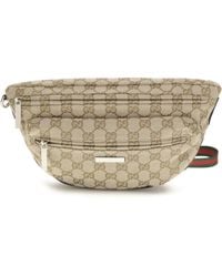 Gucci - Small Tag Shoulder Bag Polyester; Cotton; Polyamide - Lyst