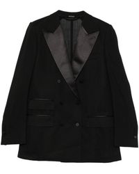 Tom Ford - Jacket Double-Breasted Wool - Lyst