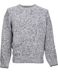 Brunello Cucinelli - Wool Silk Sweater Clothing - Lyst