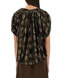 Isabel Marant - Silk Blend Top Tops - Lyst