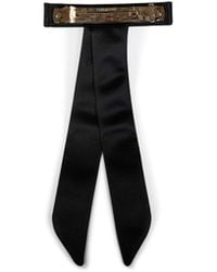 Ferragamo - Satin Long Vara Bow Hair Clip - Lyst
