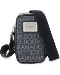 Dolce & Gabbana - Canvas Shoulder Bag - Lyst