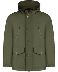 Woolrich - Light Ramar Hooded Parka Cotton Parkas - Lyst