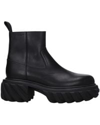 Off-White c/o Virgil Abloh - Chelsea Boots Platform Sole - Lyst