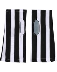 Dolce & Gabbana - Nylon Fingerless Wrist Length Gloves And 07+Pa - Lyst