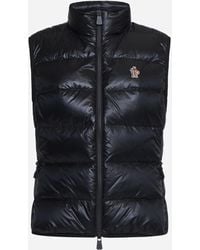 Moncler - Padded Nylon And Knit Vest - Lyst